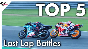 Top 5 last lap battles